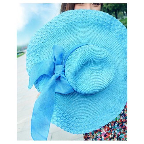 Female basic sun hat, solid color